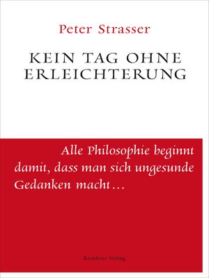 cover image of Kein Tag ohne Erleichterung